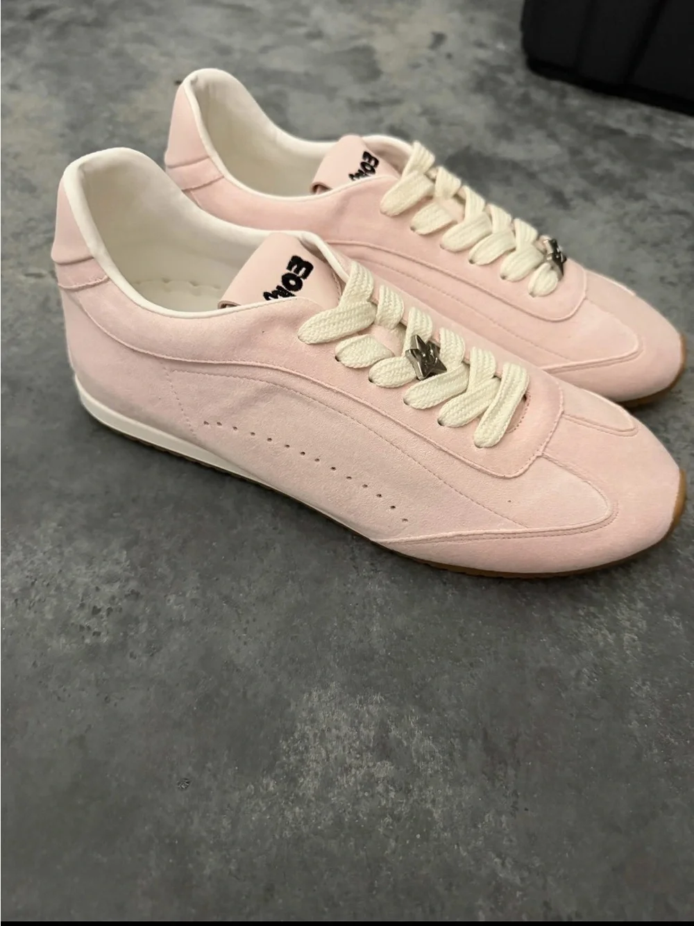 Classic Pink Women's Suede Sneakers - Brand Alo